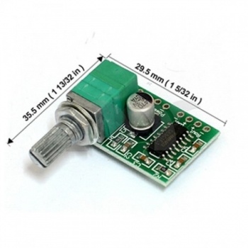 ماژول آمپلی فایر استریو 3 وات همراه با ولوم متغیر PAM8403