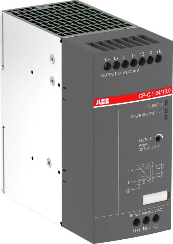 منبع تغذیه ABB تکفاز 24 ولت CP-C.124/10.0