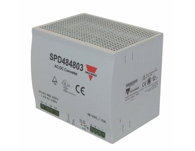 منبع تغذیه 48 ولت 10 امپر سه فاز کارلوگاوازی SPD484803