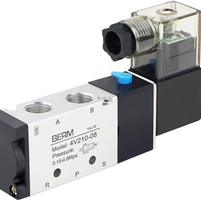 شیر برقی 5/2 سایز 1/4 پنوماتیک 4V210-08-DC24V
