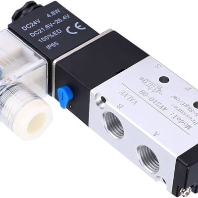 شیر برقی 5/2 سایز 1/4 پنوماتیک 4V210-08-DC24V