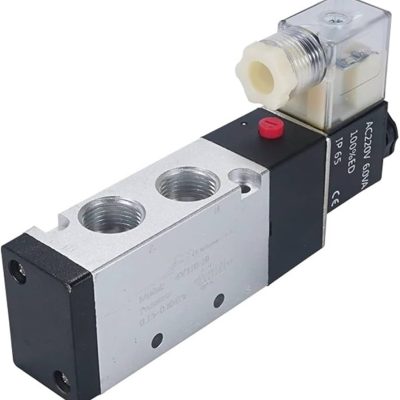 شیر برقی 5/2 سایز 1/2 پنوماتیک 4V310-10-10-AC220V